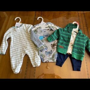 Carter's Green Bodysuit One Piece